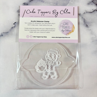 Gingerbread Debosser Stamps