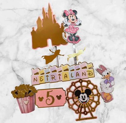 Magical Kingdom Cake Topper Set
