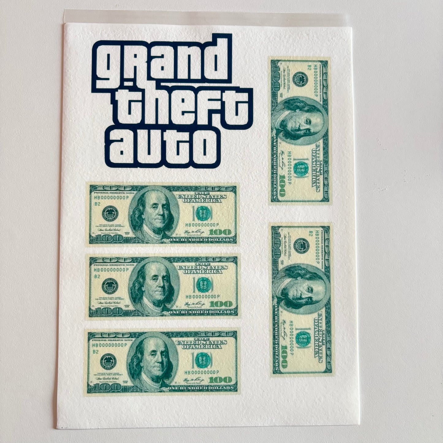 Sale: GTA icing sheet