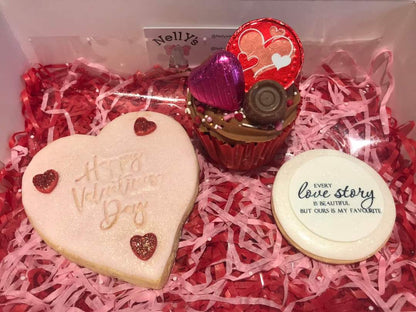 Love Story Icing Sheet Cupcake Toppers