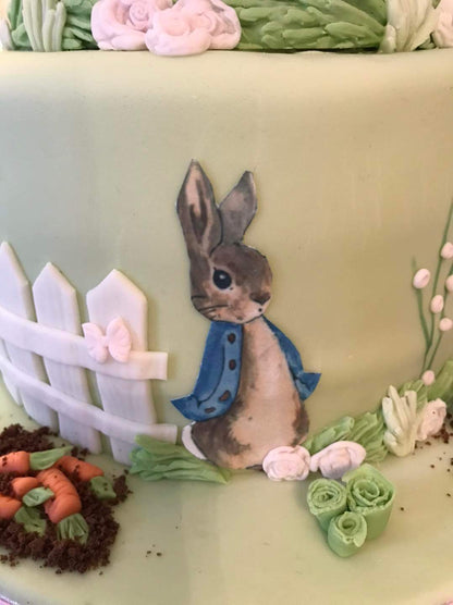 Rabbit and Friends Icing Sheet