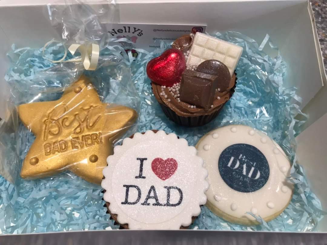 I love dad Icing Sheet Cupcake Toppers