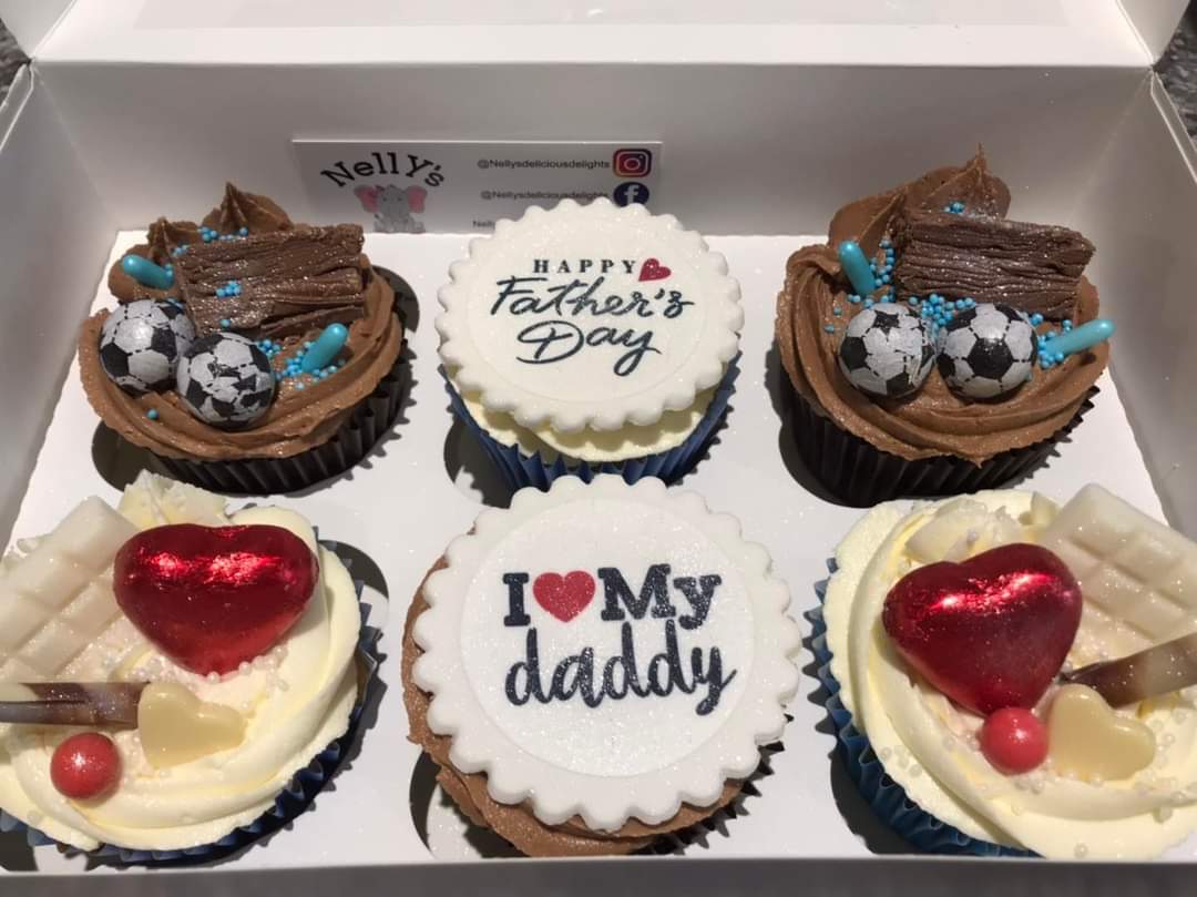 Happy Father's Day #2 Icing Sheet Cupcake Toppers