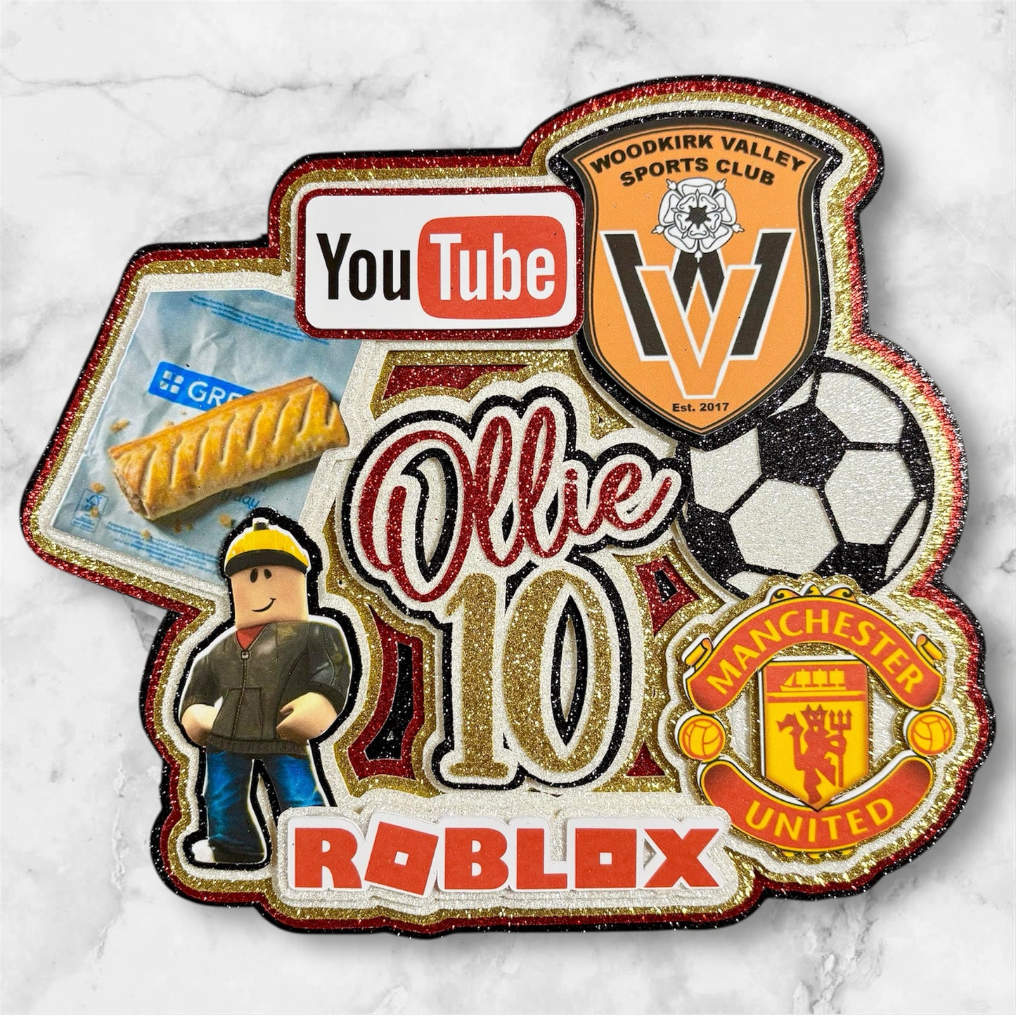 Favourite Things Card Cake Topper