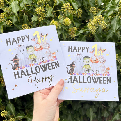 Halloween Foil Card