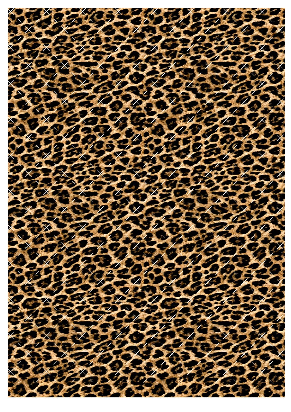 Leopard Print Icing Sheet Wrap