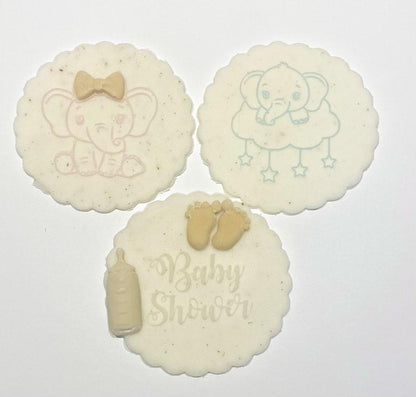 Baby Elephant Debosser Stamps