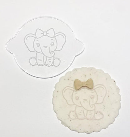 Baby Elephant Debosser Stamps