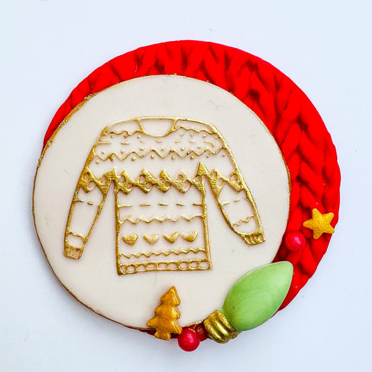 Christmas Jumper Debosser Stamp