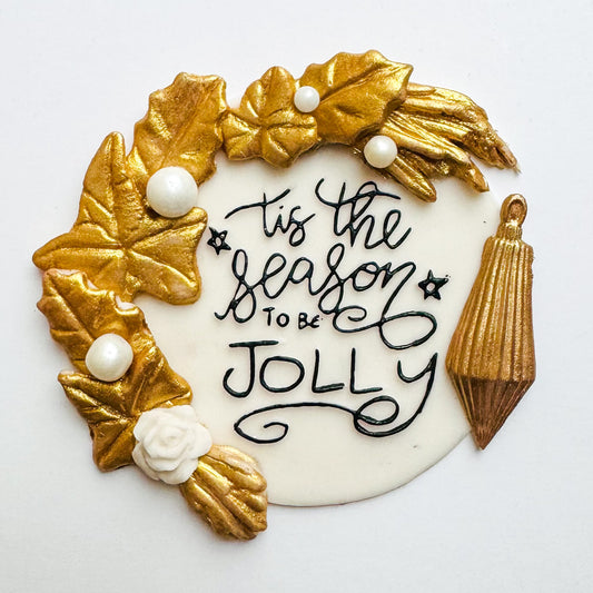 Tis the season to be jolly Debosser Stamp