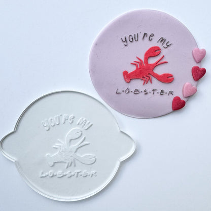 Friends Valentine's Debosser Stamps