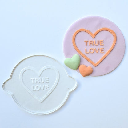 Love Heart Sweet Debosser Stamps