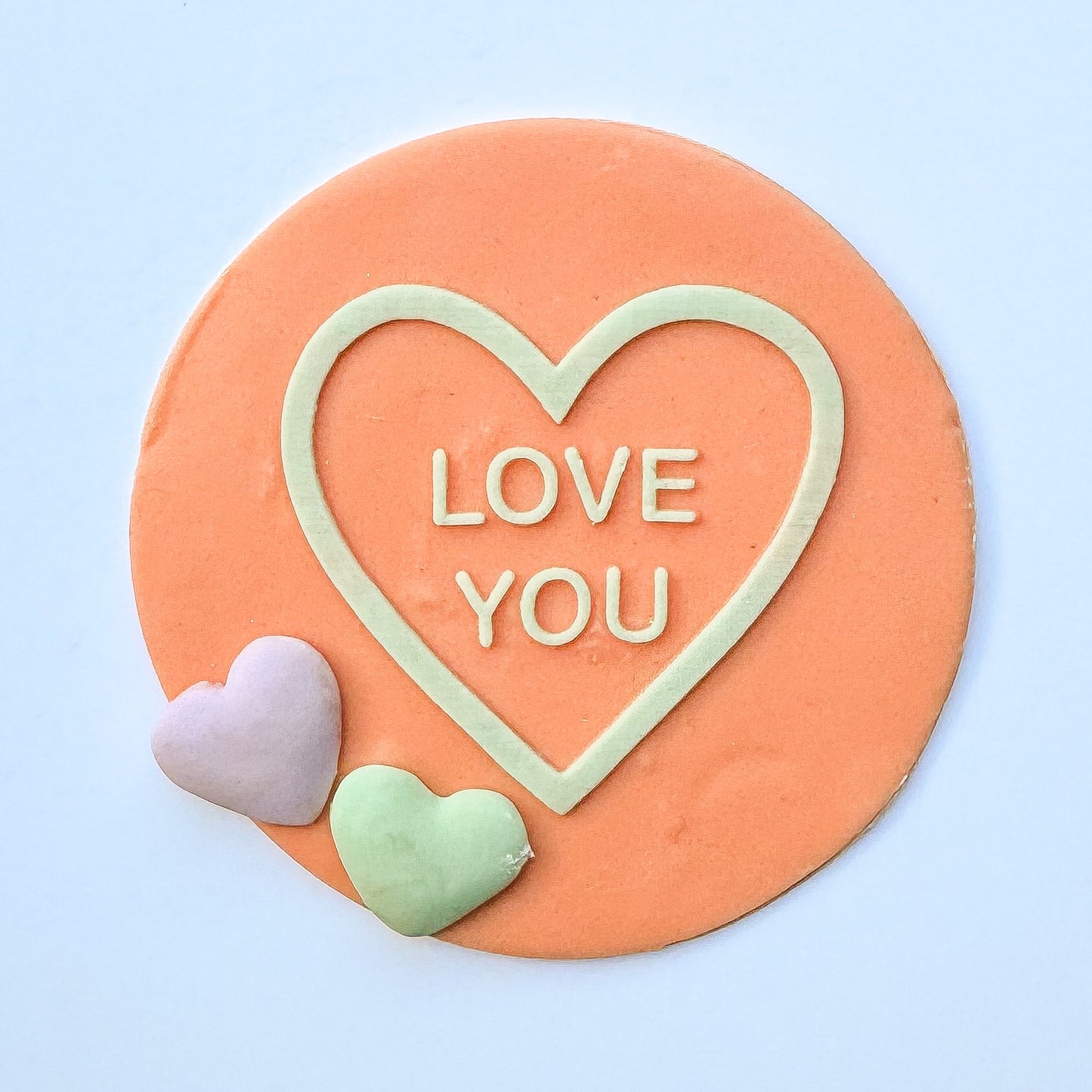 Love Heart Sweet Debosser Stamps