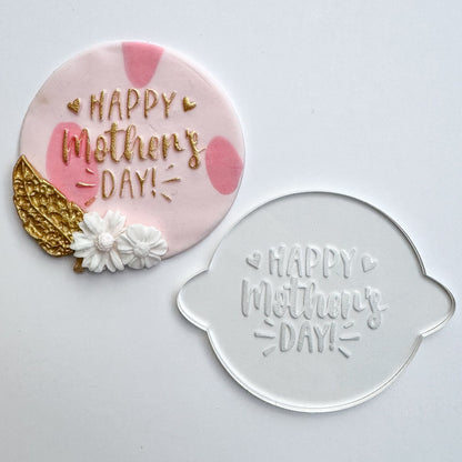 Happy Mother's Day Debosser Stamp