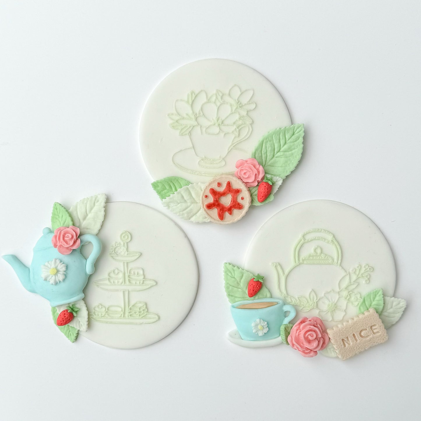 Afternoon Tea Debosser Stamp Set