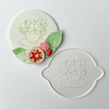 Afternoon Tea Debosser Stamp Set