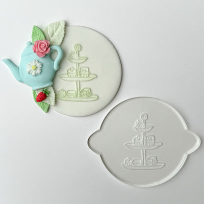 Afternoon Tea Debosser Stamp Set