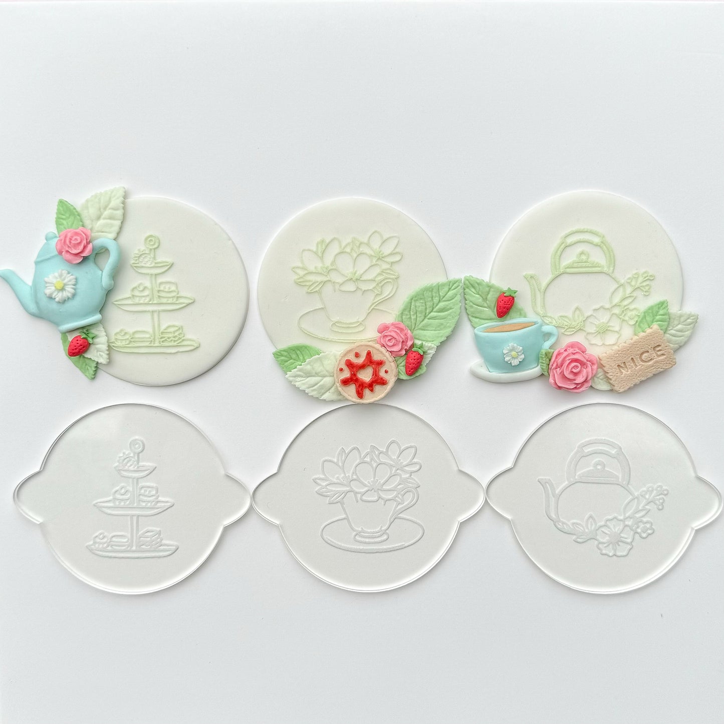 Afternoon Tea Debosser Stamp Set