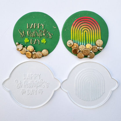 Arch Rainbow Debosser Stamp