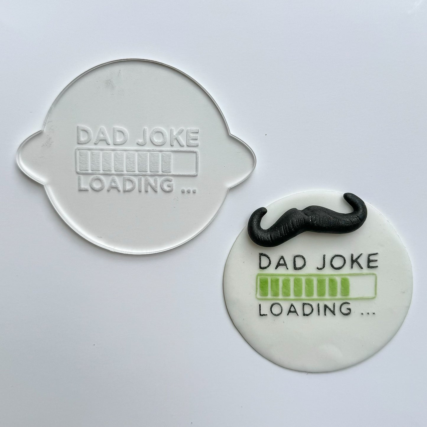 Dad Joke Loading... Debosser Stamp