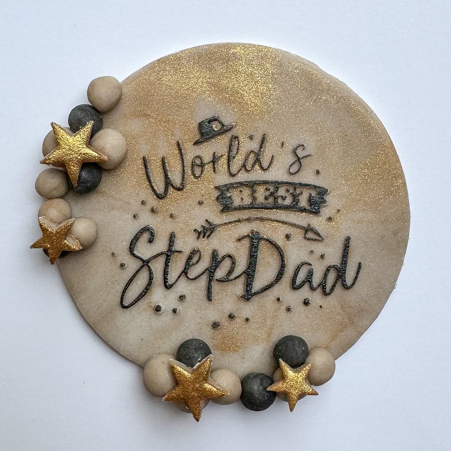 World's Best Step Dad Debosser Stamp