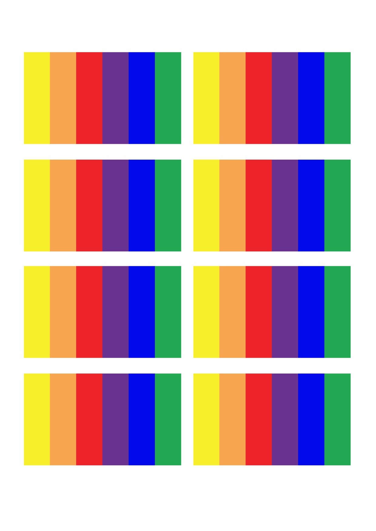 Icing Sheet Bright Paint Palette