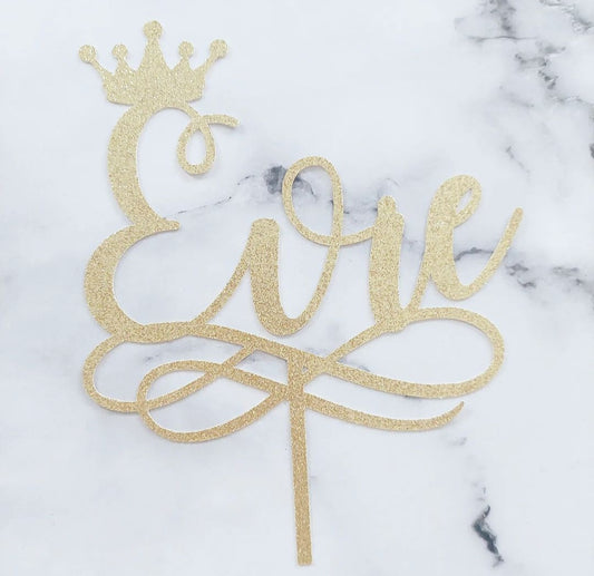 Prince/Princess Name Topper