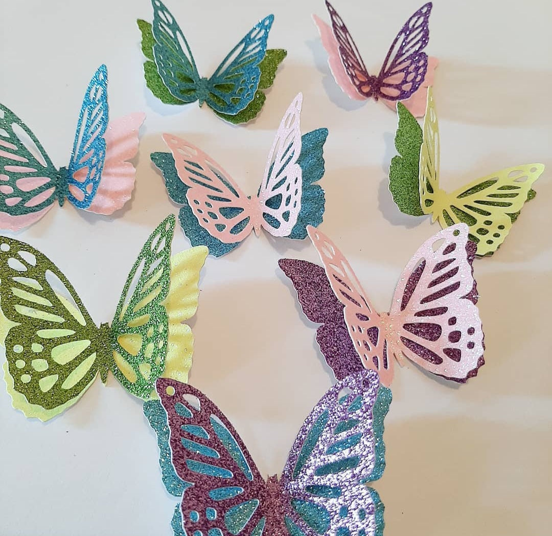 Rainbow Unicorn Fairy Cake Topper Set