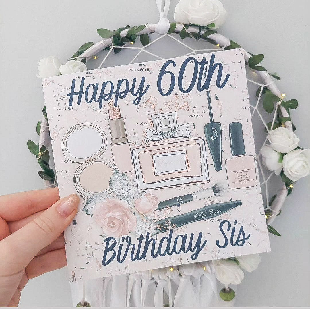 Make-up Printed Greeting Card