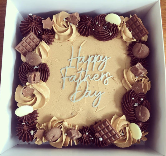 Happy Father's Day Cake Charm