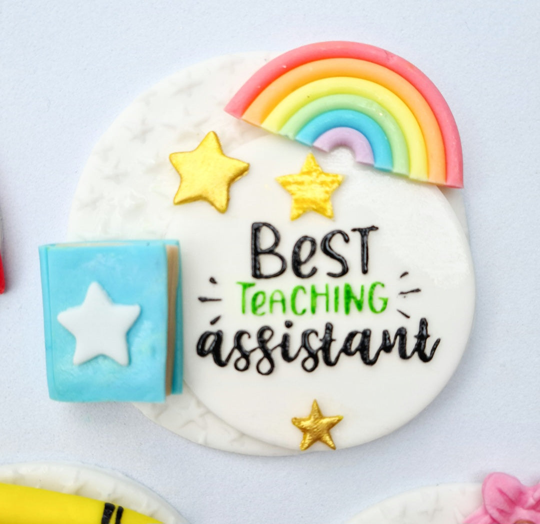 Best Teaching Assistant Debosser Stamp