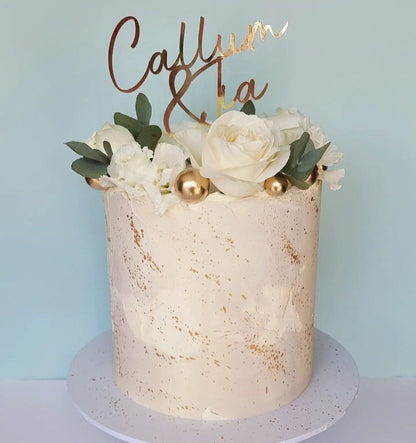 Cake Text Topper Font #1