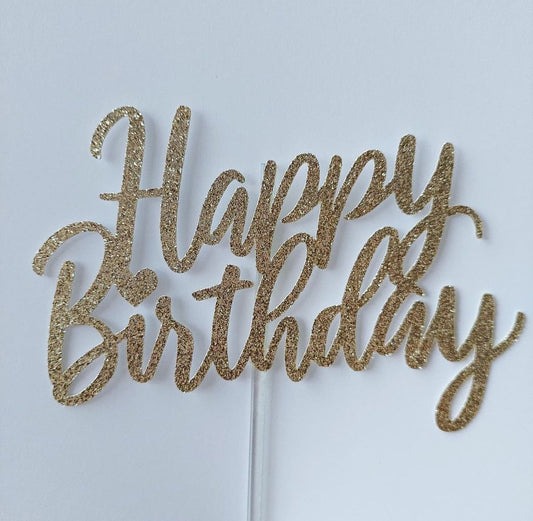 Happy Birthday topper/charm #1