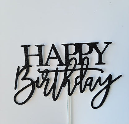 Happy Birthday #2 Card Cake Topper/Charm