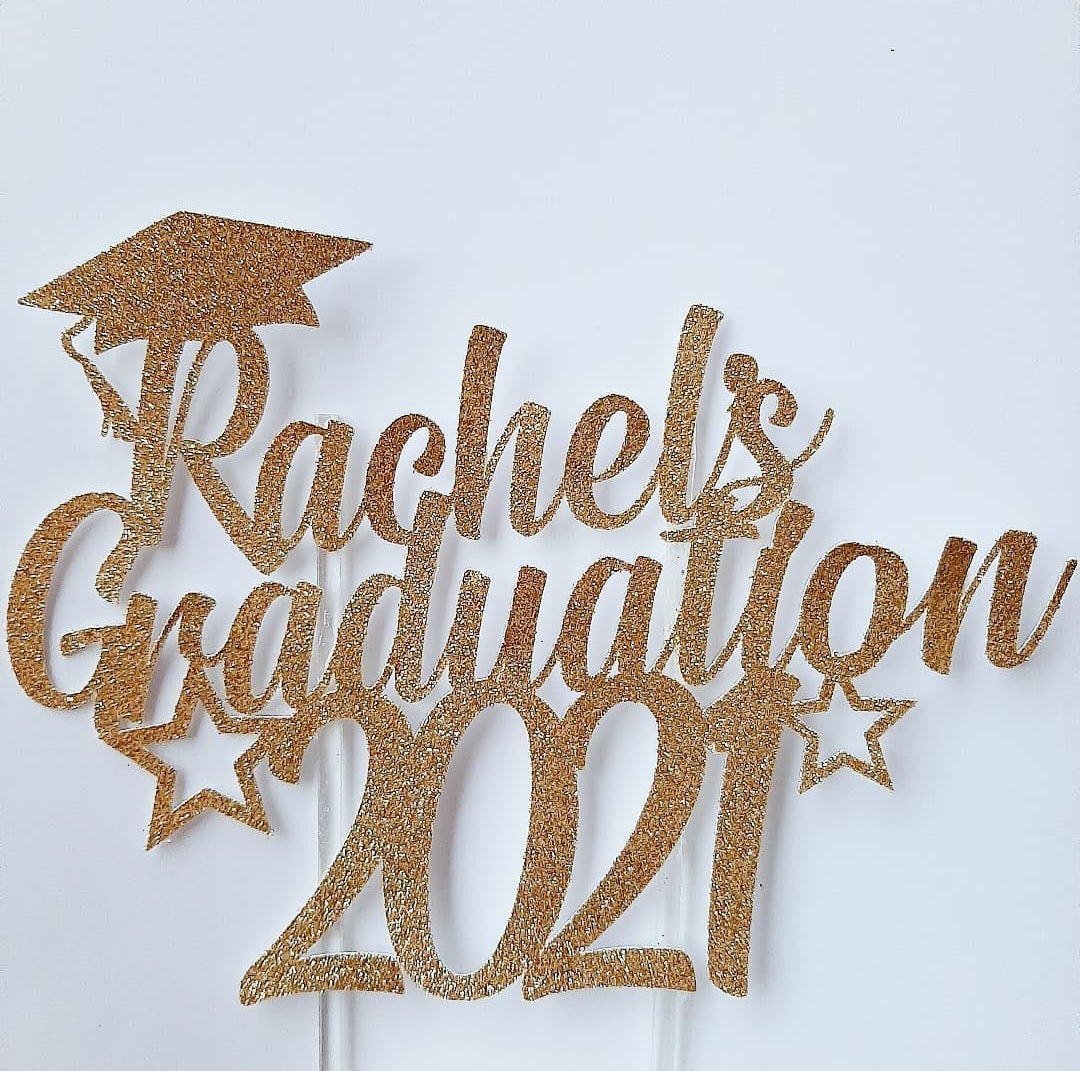 Graduation Card Cake Topper – Cake Toppers by Chloe