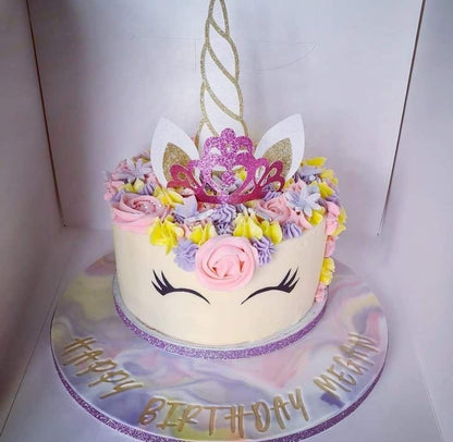 Unicorn Cake Topper Set