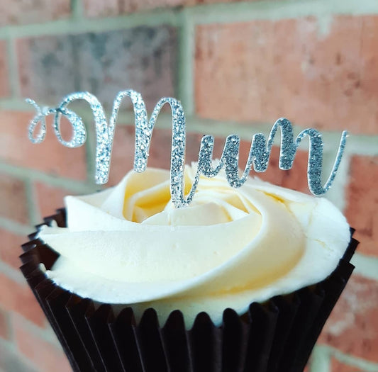 Mum/Mam Card Cupcake Topper