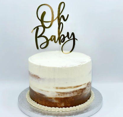 Oh Baby #2 Cake/Cupcake Topper