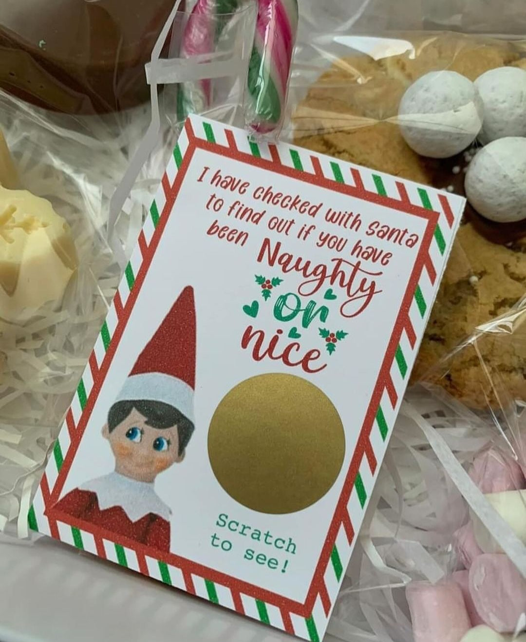 Elf Scratch Cards - Nice List