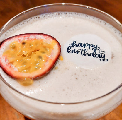 Happy Birthday Cocktail Toppers