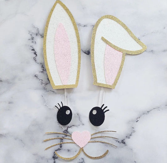 Bunny Cake Topper Set