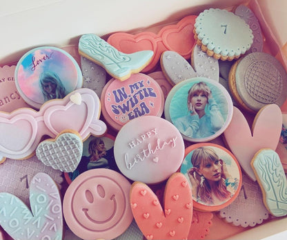 Taylor Swift Lover Icing Sheet Cupcake Toppers