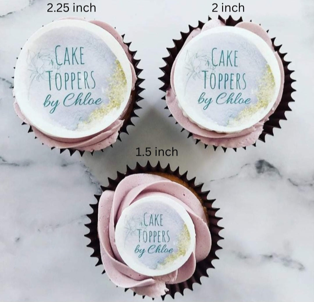 Believe in your elf Icing Sheet Cupcake Toppers