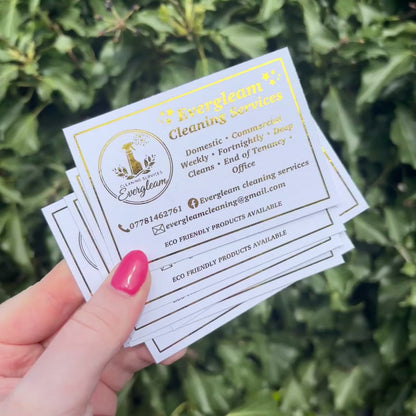 Foil Business Cards