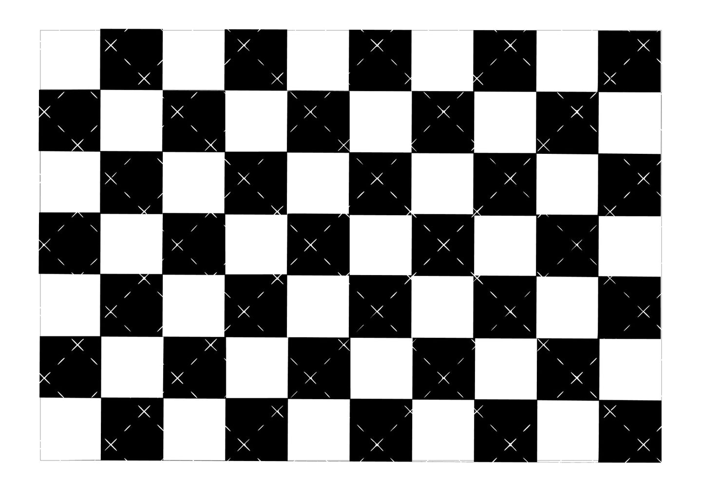 Checkered Board Icing Sheet Wrap