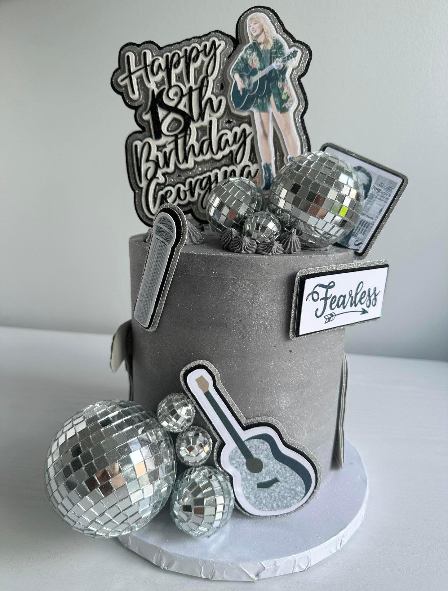 Taylor Swift Cake Topper Set