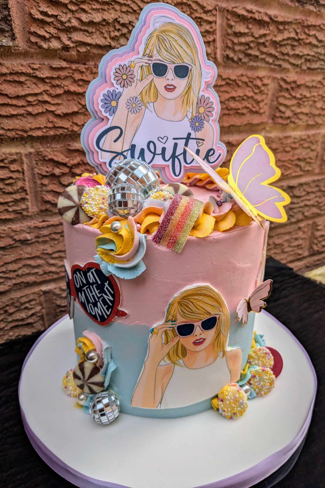 3D Layered Swiftie Taylor Swift Topper