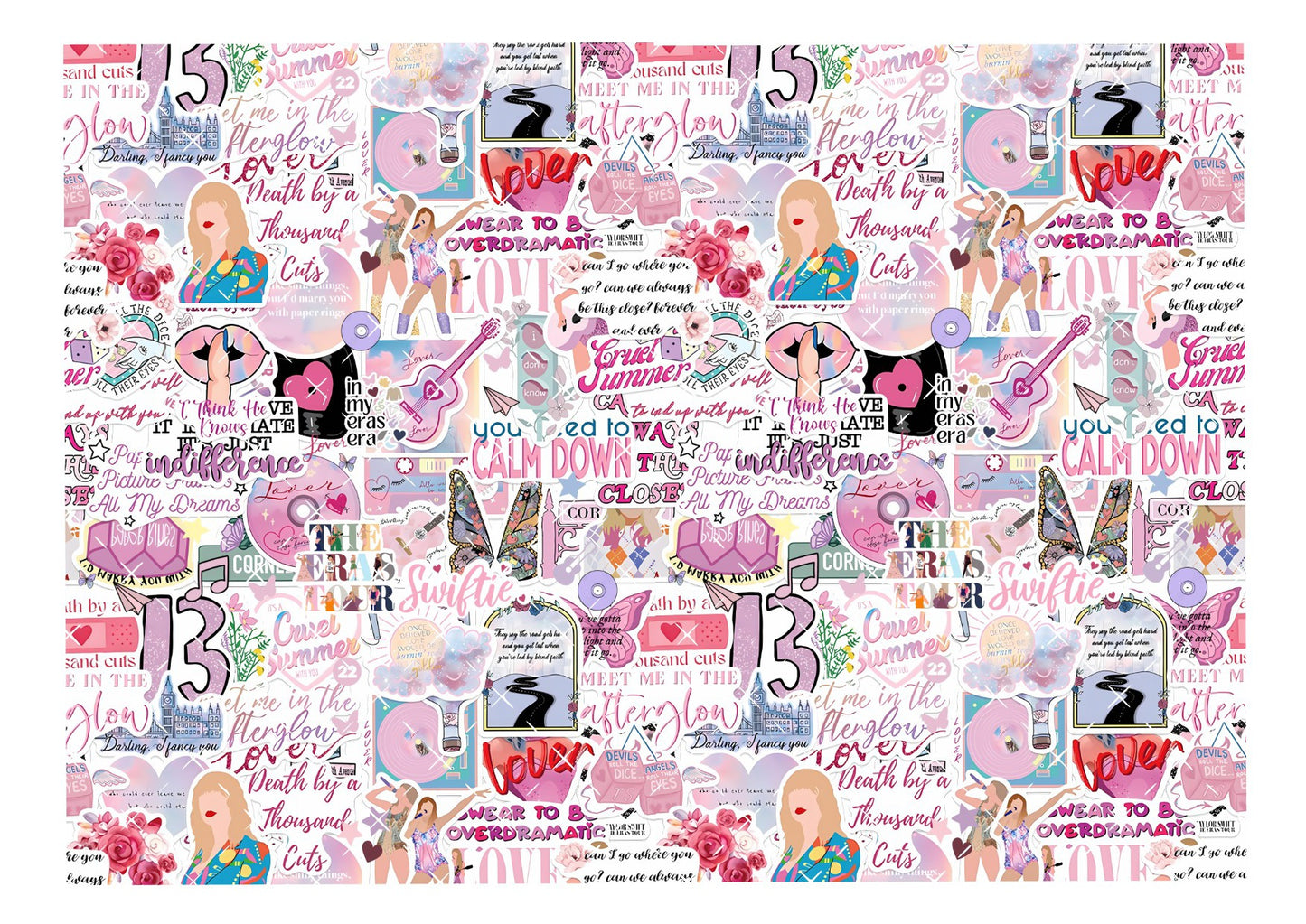 Taylor Swift Icing Sheet Wrap