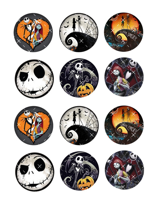 Halloween Sheet Cupcake Toppers