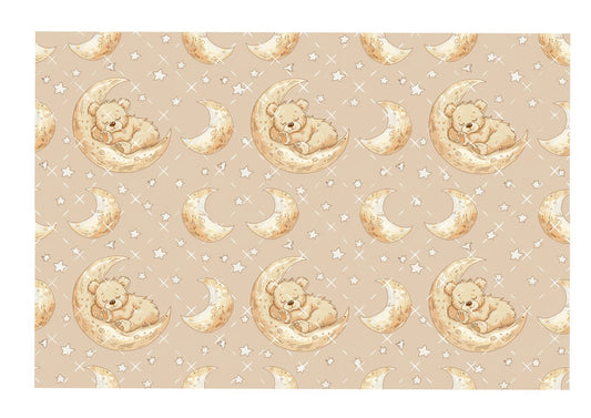 Sleeping Teddy Icing Sheet Wrap